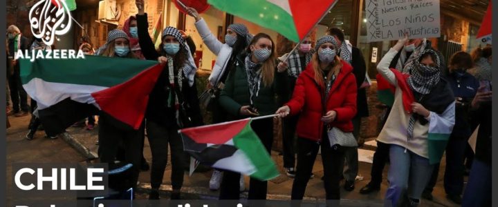 Chilestinians Protests the 2021 Israel-Gaza War